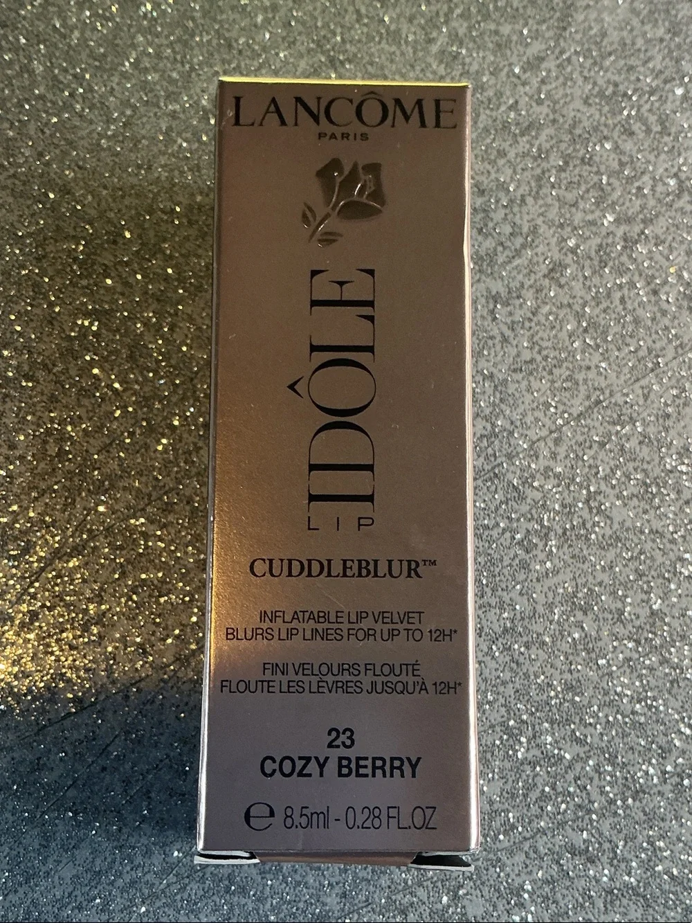 L'Absolu Rouge Idôle CuddleBlur Lip Velvet - Cozy Berry (23)